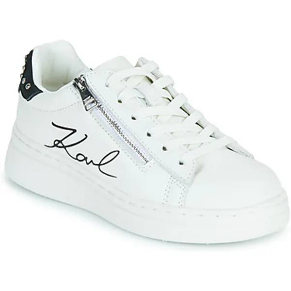 Karl Lagerfeld Lage Sneakers Wit, vergelijk prijzen bij 1 winkel
