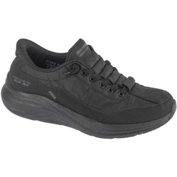 Skechers Slip-Ins Contour Foam Cozy Fit Zwart, foto 2 van 2