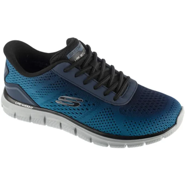 Skechers Slip-Ins Fitness Track Revno Blauw, foto 2 van 2