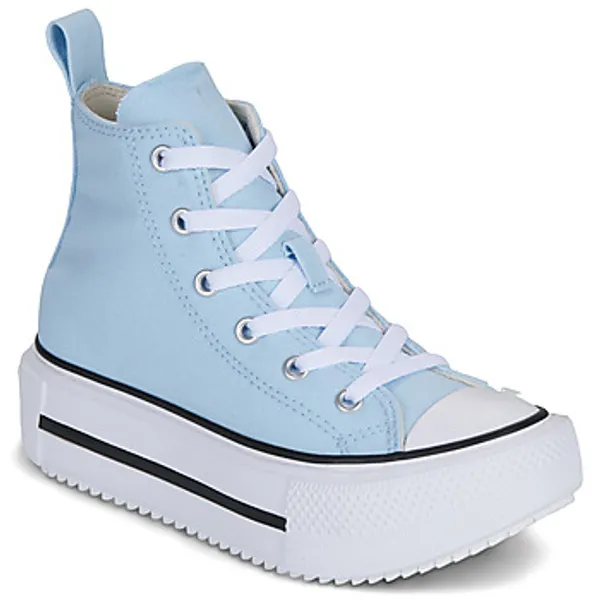 Converse Chuck Taylor All Star Lift Double Stack Blauw Kids, vergelijk prijzen bij 1 winkel