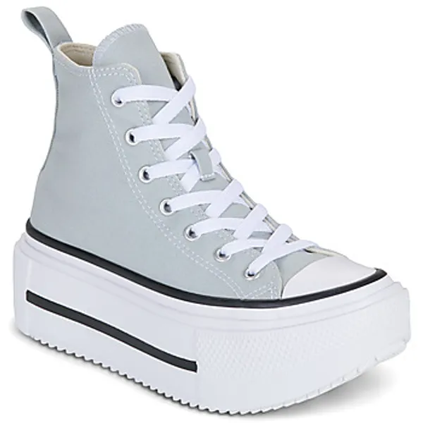 Converse Chuck Taylor All Star Lift Double Stack Grijs Kids, vergelijk prijzen bij 1 winkel