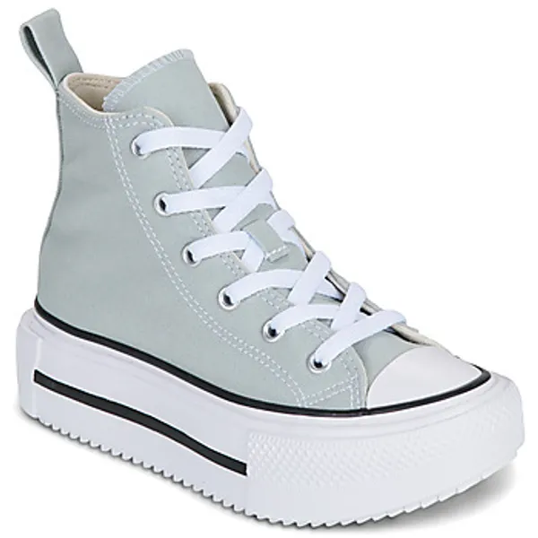 Converse Chuck Taylor All Star Lift Double Stack Grijs Kids, vergelijk prijzen bij 1 winkel