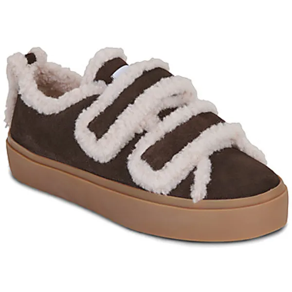 Inuikii Shearling Low Velcro Bruin, vergelijk prijzen bij 1 winkel