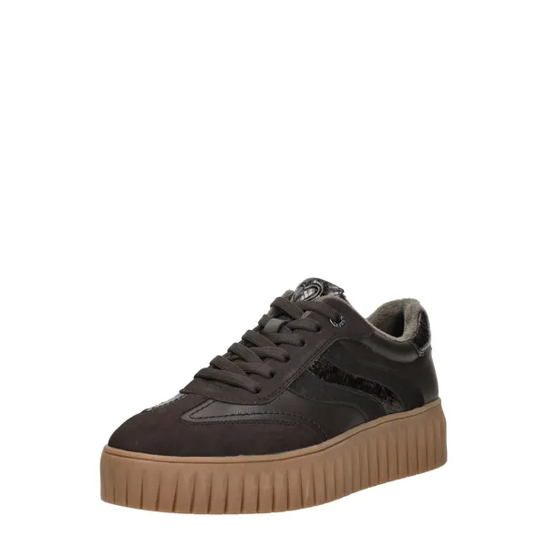 Marco Tozzi Lage Sneakers Bruin, foto 2 van 4