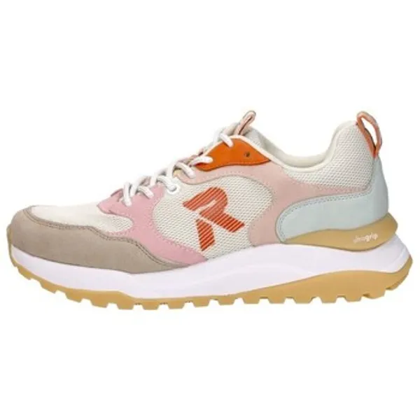 Rieker Lage Sneakers Roze, vergelijk prijzen bij 1 winkel