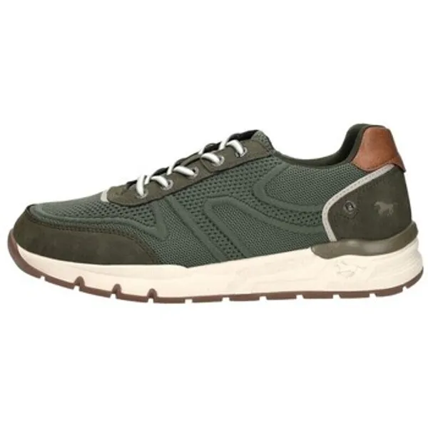 Mustang Lage Sneakers Khaki, vergelijk prijzen bij 1 winkel