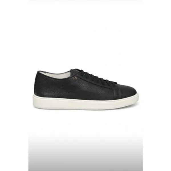 Santoni Lage Sneakers Zwart, vergelijk prijzen bij 1 winkel