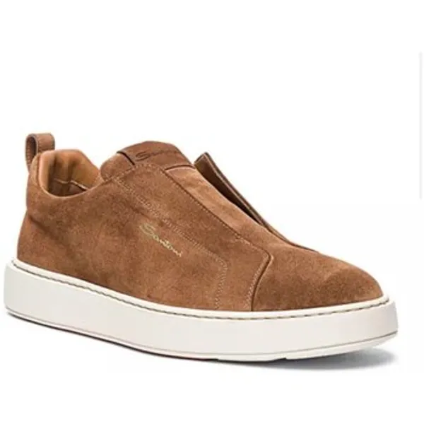 Santoni Sneakers Bruin, vergelijk prijzen bij 1 winkel