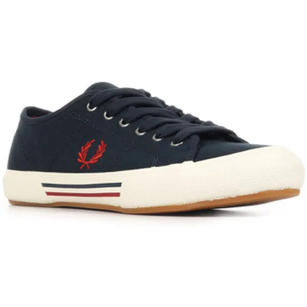 Fred Perry B708 Vintage Tennis Canvas Blauw, vergelijk prijzen bij 1 winkel