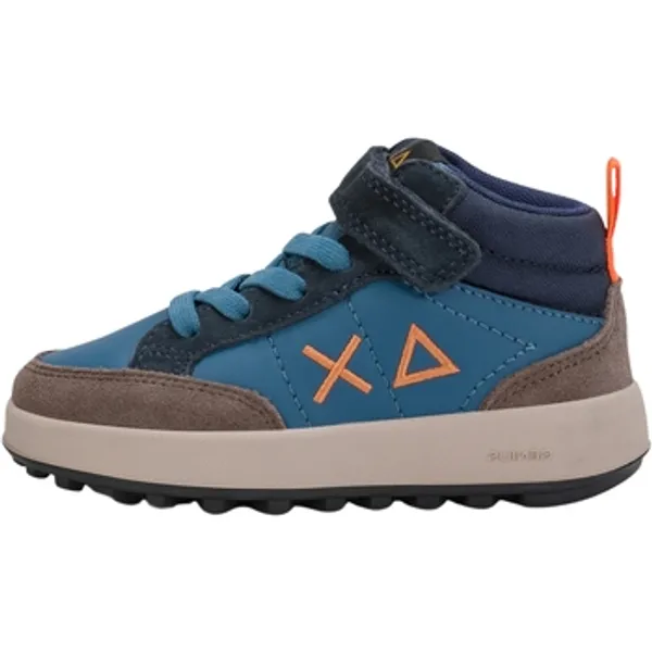 Sun68 Hoge Sneakers Blauw, vergelijk prijzen bij 1 winkel