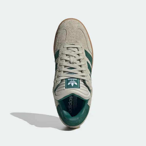adidas Samba XLG Putty Grey/Collegiate Green/Gum, foto 2 van 4