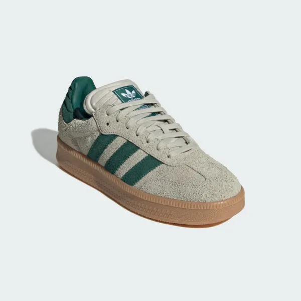 adidas Samba XLG Putty Grey/Collegiate Green/Gum, foto 4 van 4