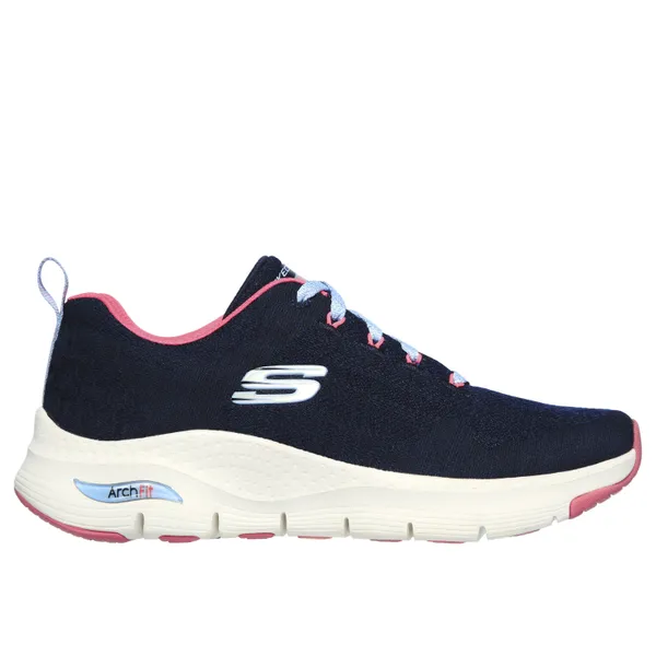 Skechers Arch Fit Comfy Wave Blauw, vergelijk prijzen bij 1 winkel