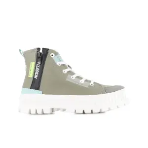 Palladium Pallashock Backzip 2 groen