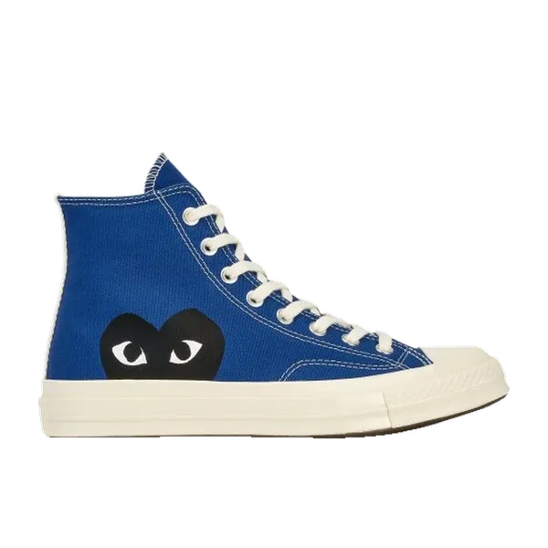 Converse x Comme des Garçons Chuck Taylor All-Star 70s Hi Play Blauw, vergelijk prijzen bij 1 winkel