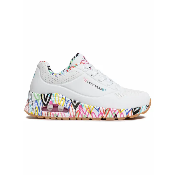Skechers Uno Loving Love Wit, vergelijk prijzen bij 1 winkel