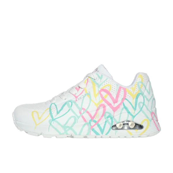 Skechers JGoldcrown Uno-Highlight Love Wit, vergelijk prijzen bij 1 winkel