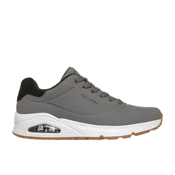 Skechers Uno Suited On Air Grijs, vergelijk prijzen bij 2 winkels