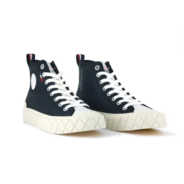Palladium Ace Mid Lth Zwart, vergelijk prijzen bij 1 winkel