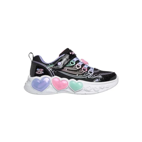 Skechers Enchanted Heart Lights Zwart, vergelijk prijzen bij 1 winkel