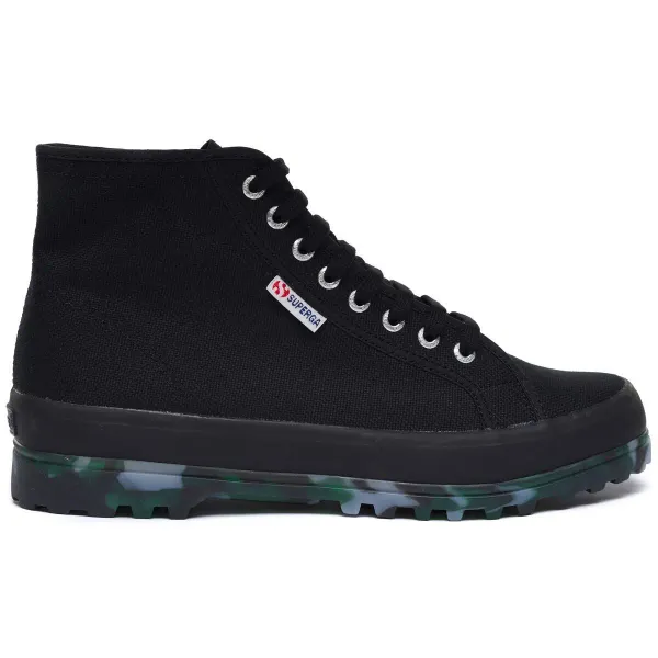 Superga 2341 Alpina Cotu Militaire Zwart, vergelijk prijzen bij 1 winkel