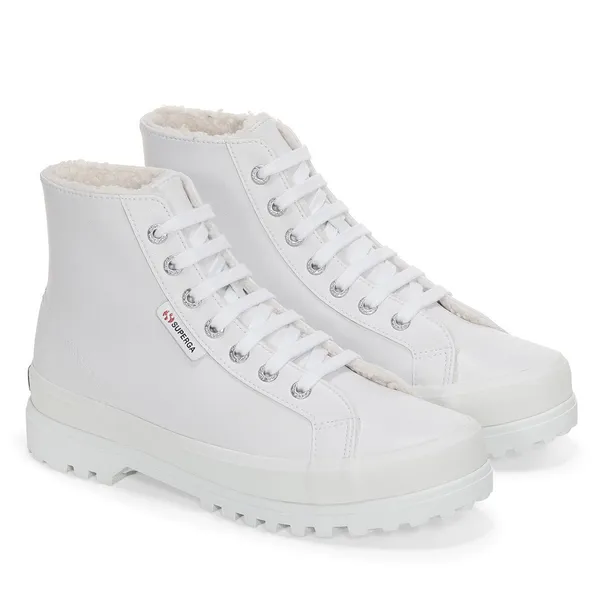Superga 2341 Alpina Ice Leather Wit, vergelijk prijzen bij 1 winkel