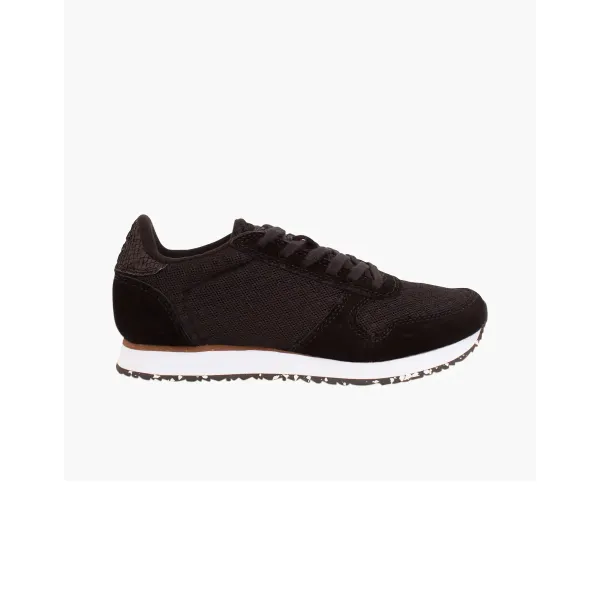 Woden Ydun Suede Mesh II Zwart, vergelijk prijzen bij 1 winkel