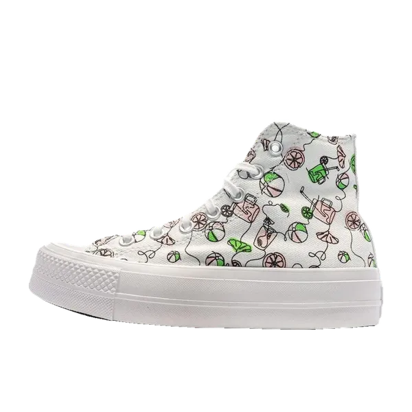 Converse Chuck Taylor All Star Lift Platform Wit, vergelijk prijzen bij 1 winkel