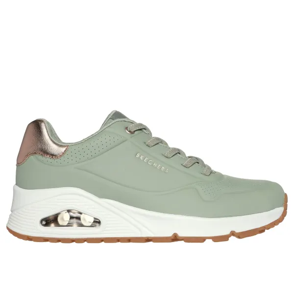 Skechers Uno Shimmer Away Groen, vergelijk prijzen bij 1 winkel