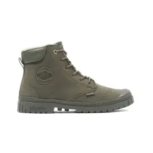 Palladium Sp20 Cuff Lth Wp Wl groen