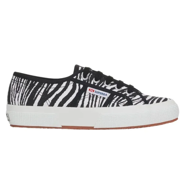 Superga 2750 Zebra Print Wit, vergelijk prijzen bij 1 winkel