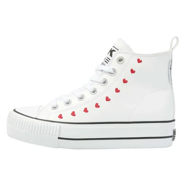 British Knights Kaya Mid Wit, vergelijk prijzen bij 1 winkel