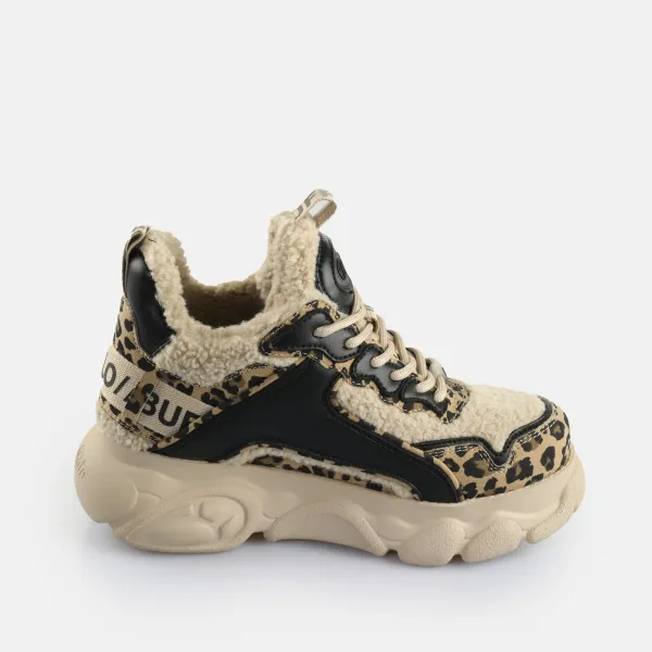 Buffalo CLD Chai Warm Vegan Nappa/Fur Beige, vergelijk prijzen bij 1 winkel