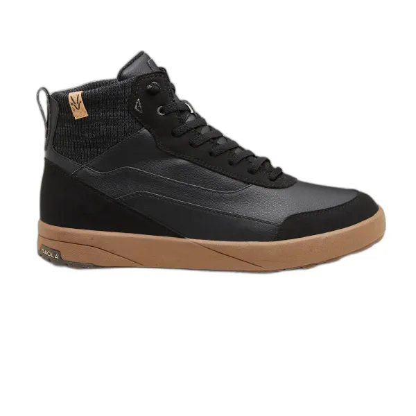 Saola Quito Mid Waterproof Zwart, vergelijk prijzen bij 1 winkel
