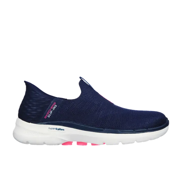 Skechers Go Walk 6 Fabulous View Blauw, vergelijk prijzen bij 1 winkel