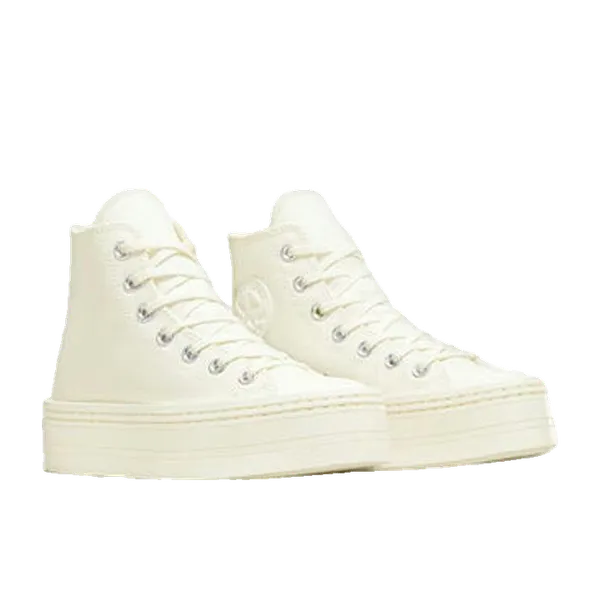 Converse Chuck Taylor All Star Modern Lift Hi Beige, vergelijk prijzen bij 1 winkel