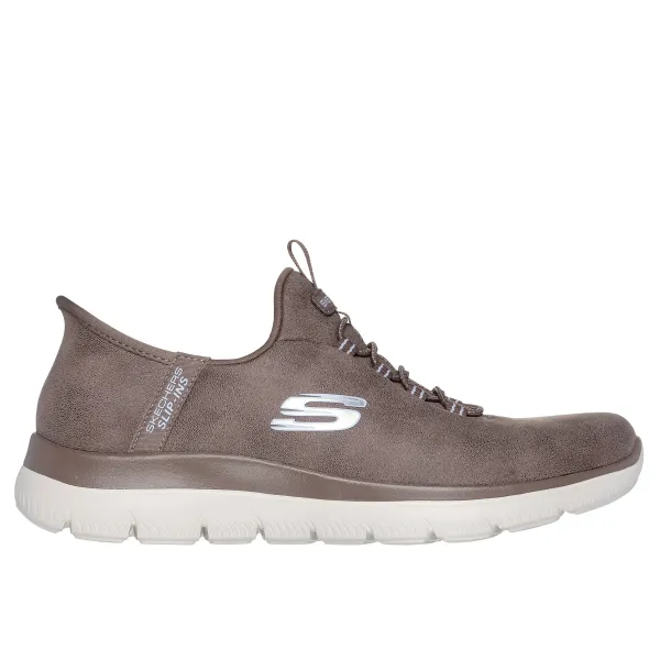 Skechers Slip-Ins Summits Brn Summit Bruin, vergelijk prijzen bij 2 winkels