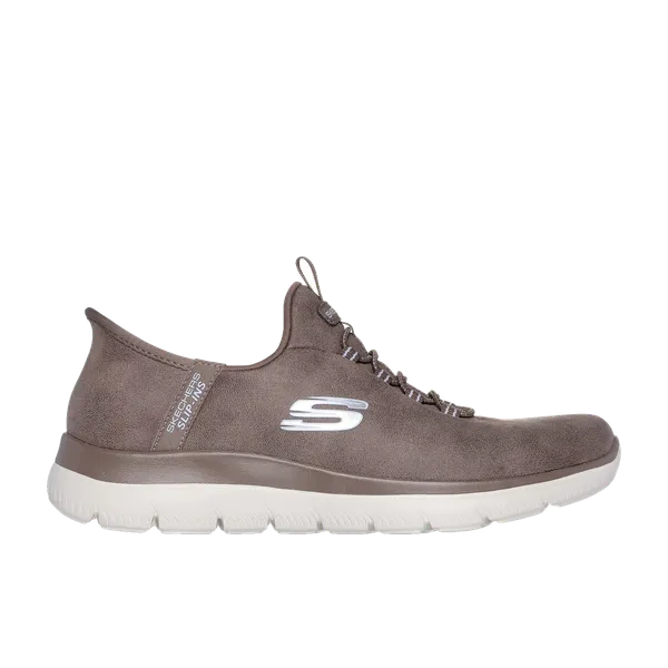 Skechers Slip-Ins Summits Brn Summit Bruin, vergelijk prijzen bij 3 winkels