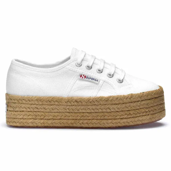Superga Cotropew Wit, vergelijk prijzen bij 1 winkel