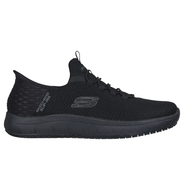 Skechers Slip-Ins Work Slip-Resistant: Summits-Colsin Zwart, vergelijk prijzen bij 1 winkel