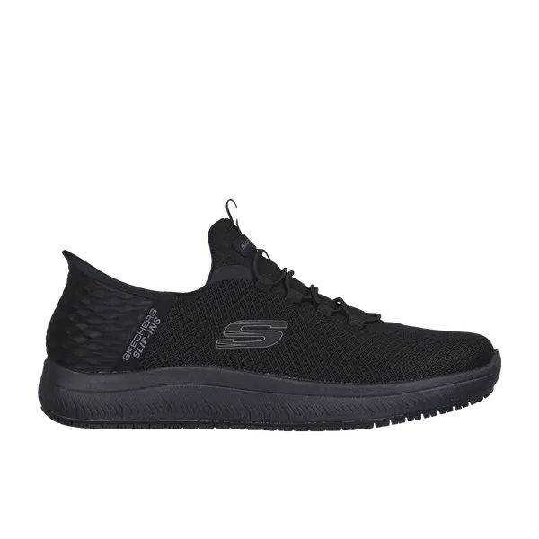 Skechers Slip-Ins Work Slip-Resistant: Summits-Colsin Zwart, vergelijk prijzen bij 1 winkel
