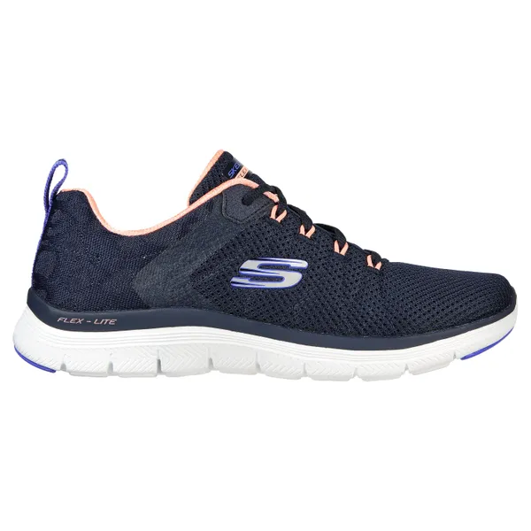 Skechers Flex Appeal Blauw, vergelijk prijzen bij 1 winkel