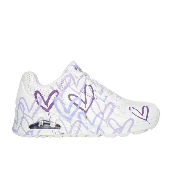 Skechers Uno Jgoldcrown Spread Love Wit, vergelijk prijzen bij 3 winkels