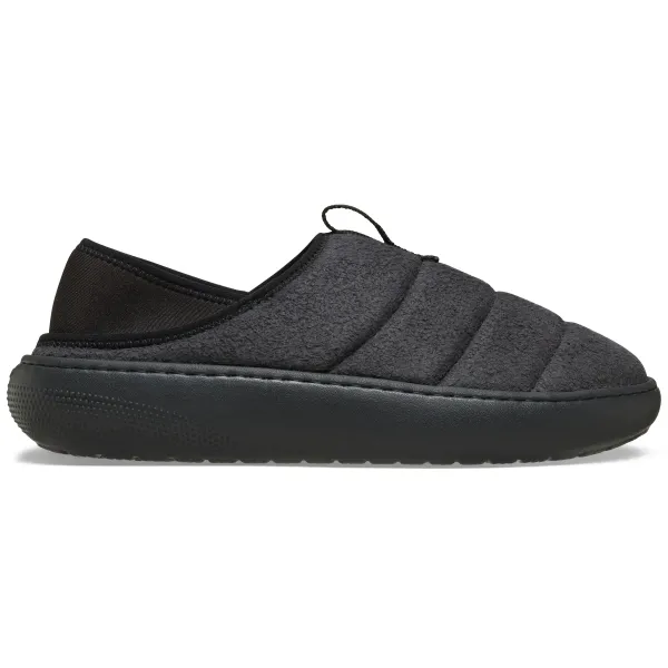Crocs Classic Vegan Suede Moc Zwart, vergelijk prijzen bij 1 winkel