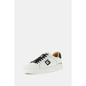 Guess Welyar Sneaker Van Echt Leer zwart