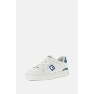Guess Welyar Sneaker Van Echt Leer wit