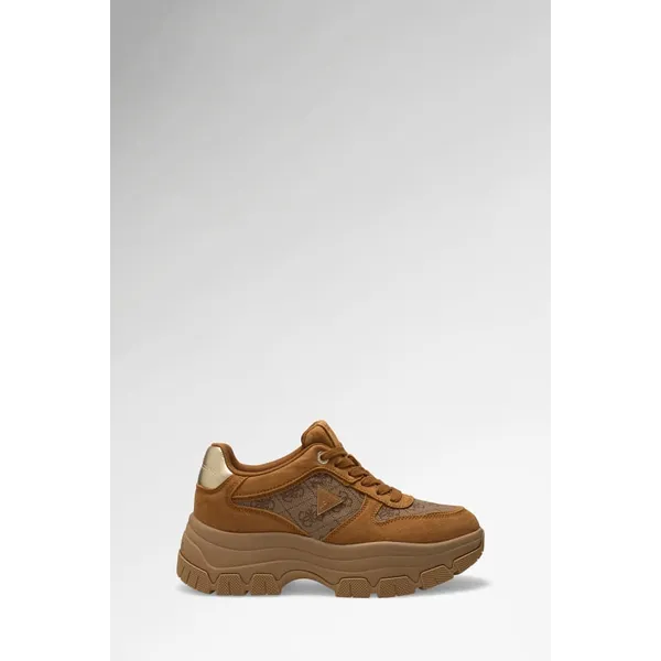 Guess Beneto Logo Bruin, foto 2 van 3