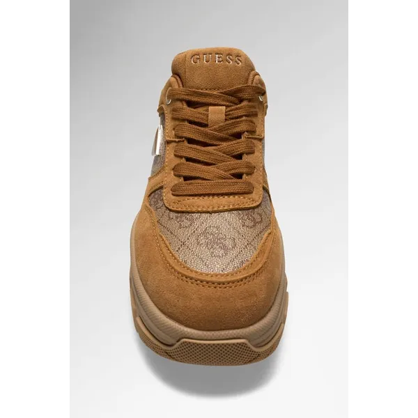 Guess Beneto Logo Bruin, foto 3 van 3