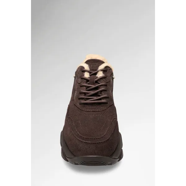 Guess Micola Van Echt Leer Bruin, foto 3 van 3
