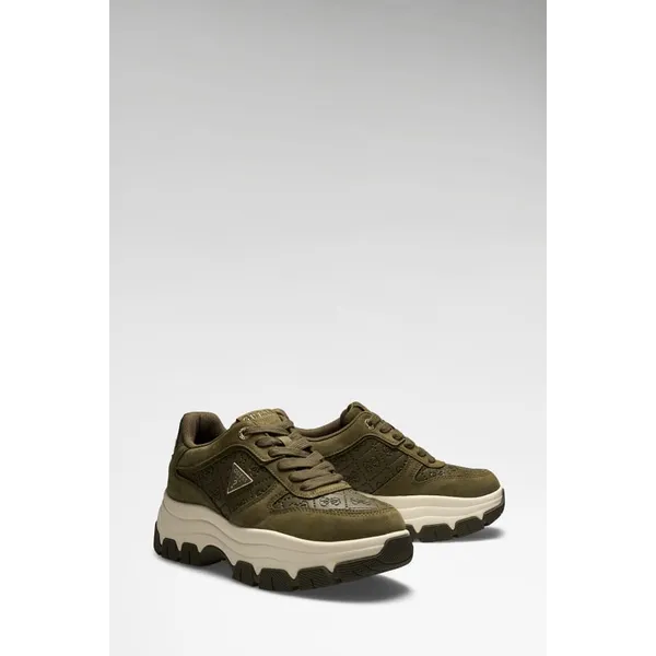 Guess Beneto Suede Groen, vergelijk prijzen bij 1 winkel